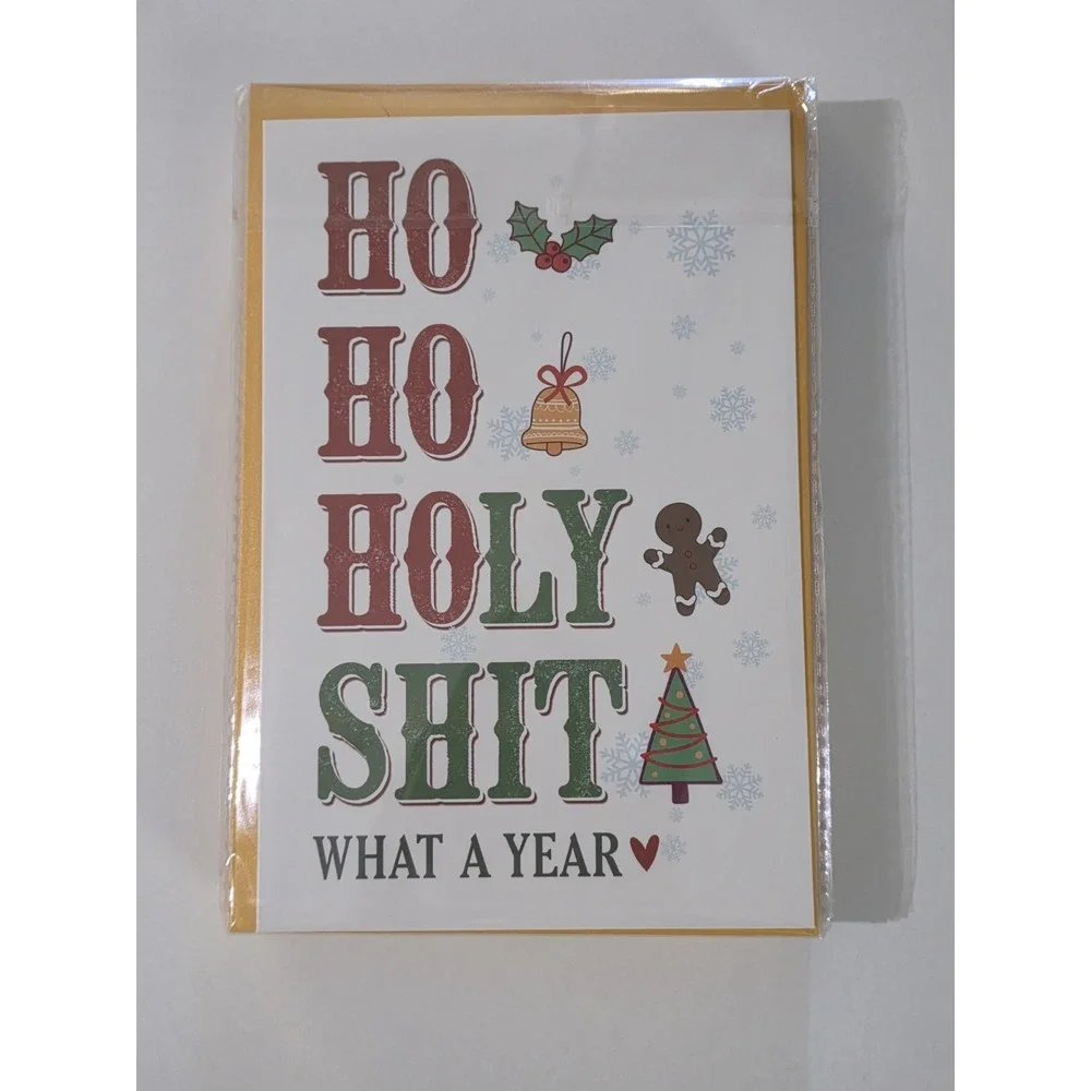 Funny Christmas Card Adult - Naughty Christmas Cards with Envelope Lot Of 10